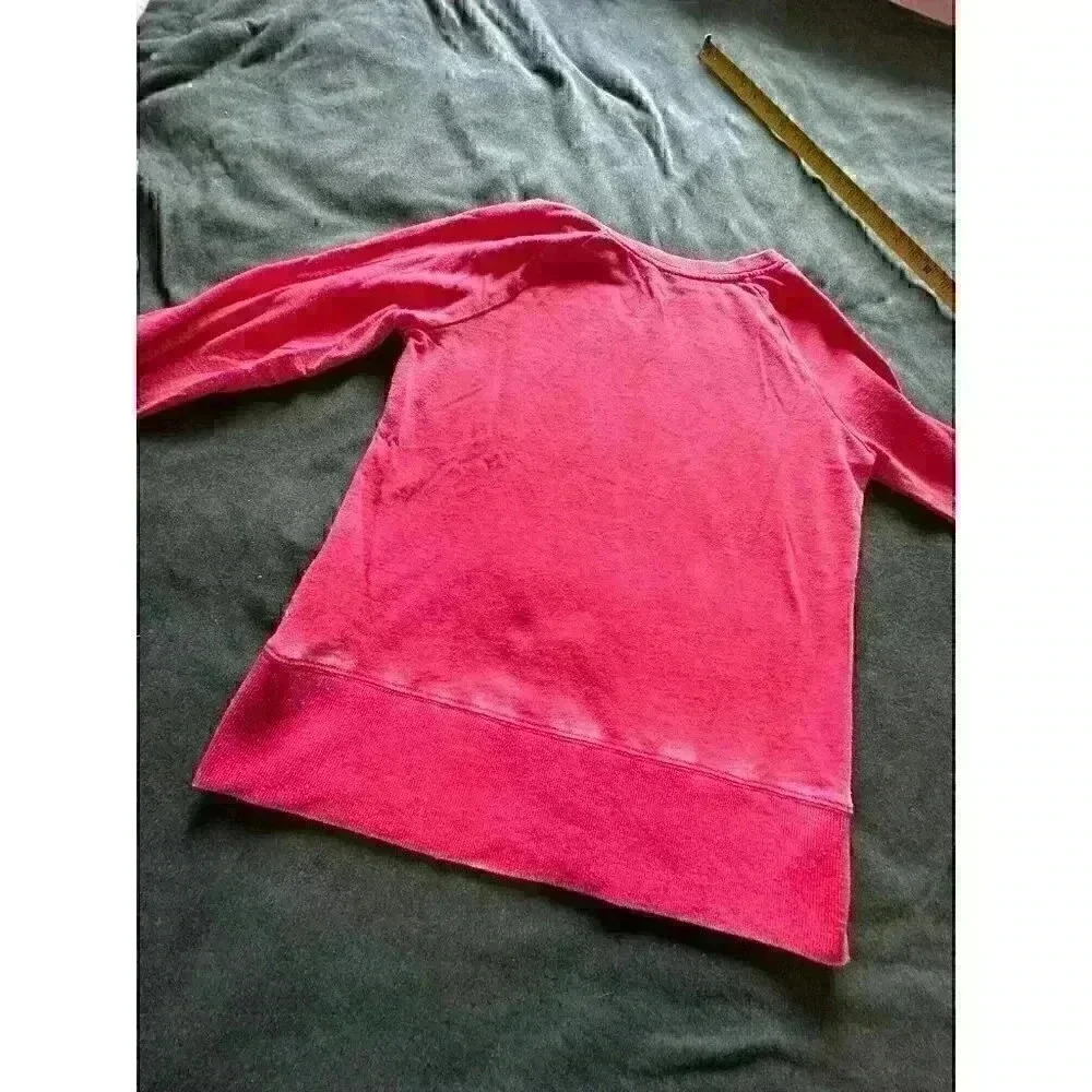 Grayson/Threads sweatshirt. Santa Baby. size Medium. Holiday red. Christmas time - Picture 2 of 8